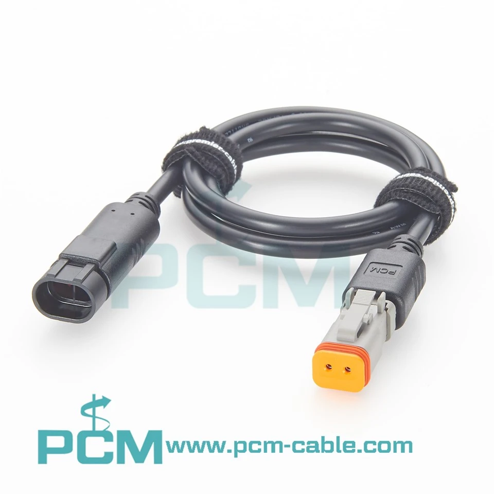 Deutsch DT06-2S To Superseal 2 Pin Adapter Cable