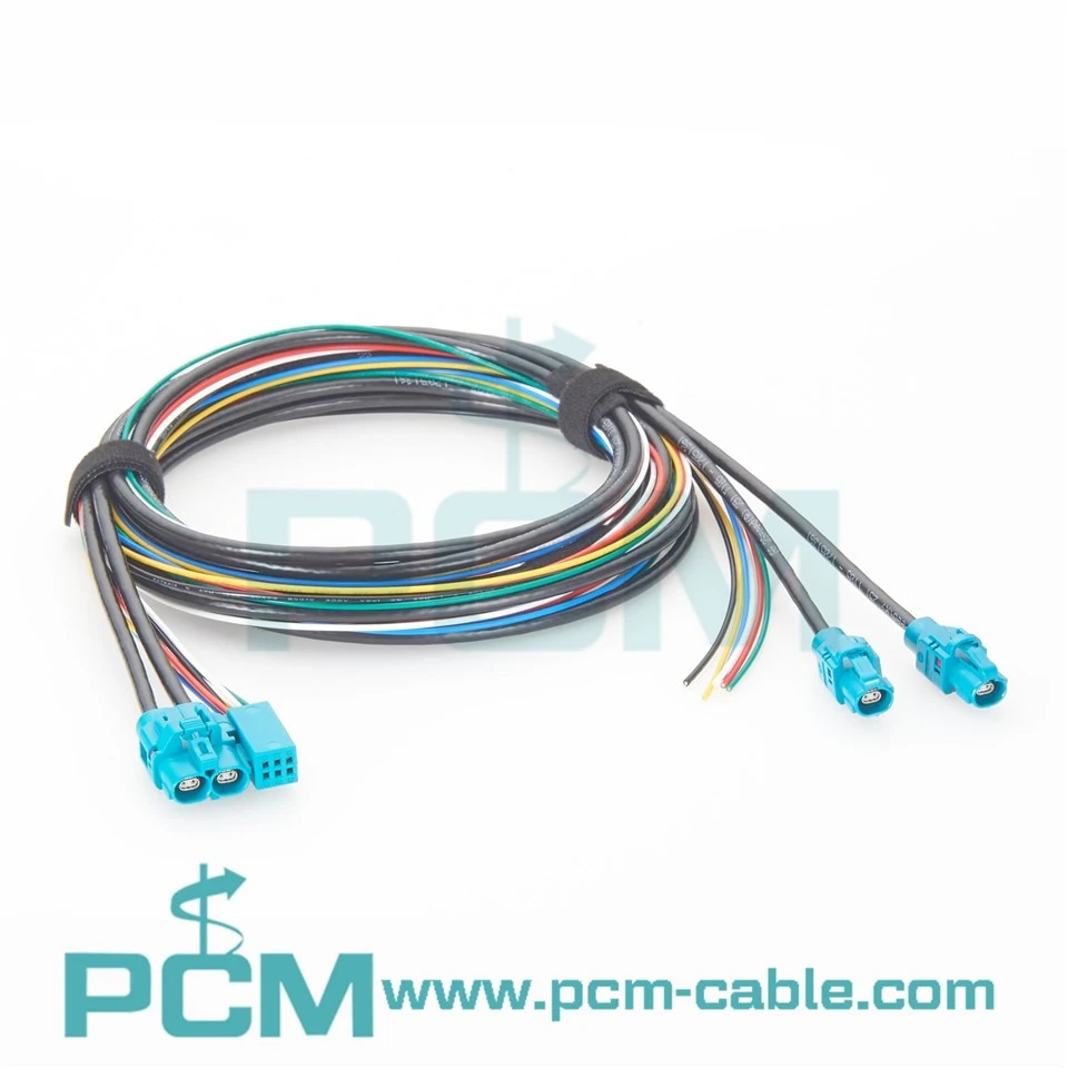Dual H-MTD+6 Pin MQS Ethernet Splitter Cable factory