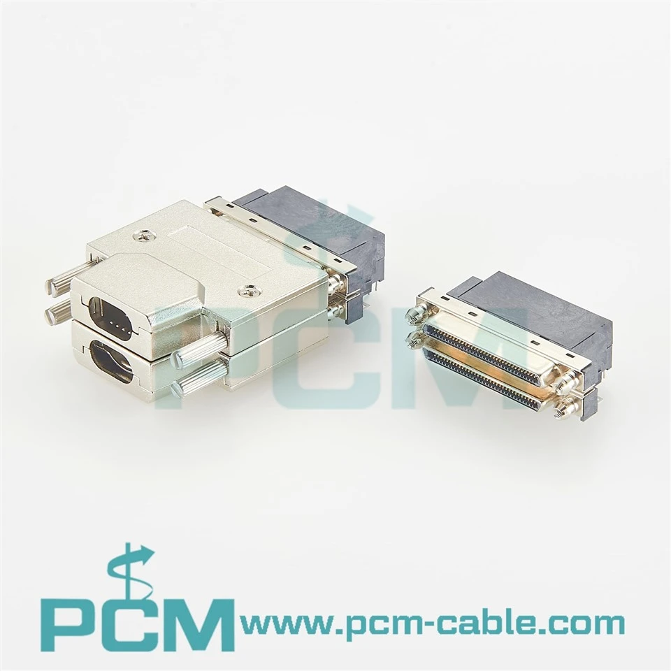 Dual Port 68 Pin VHDCI PCB Connector factory