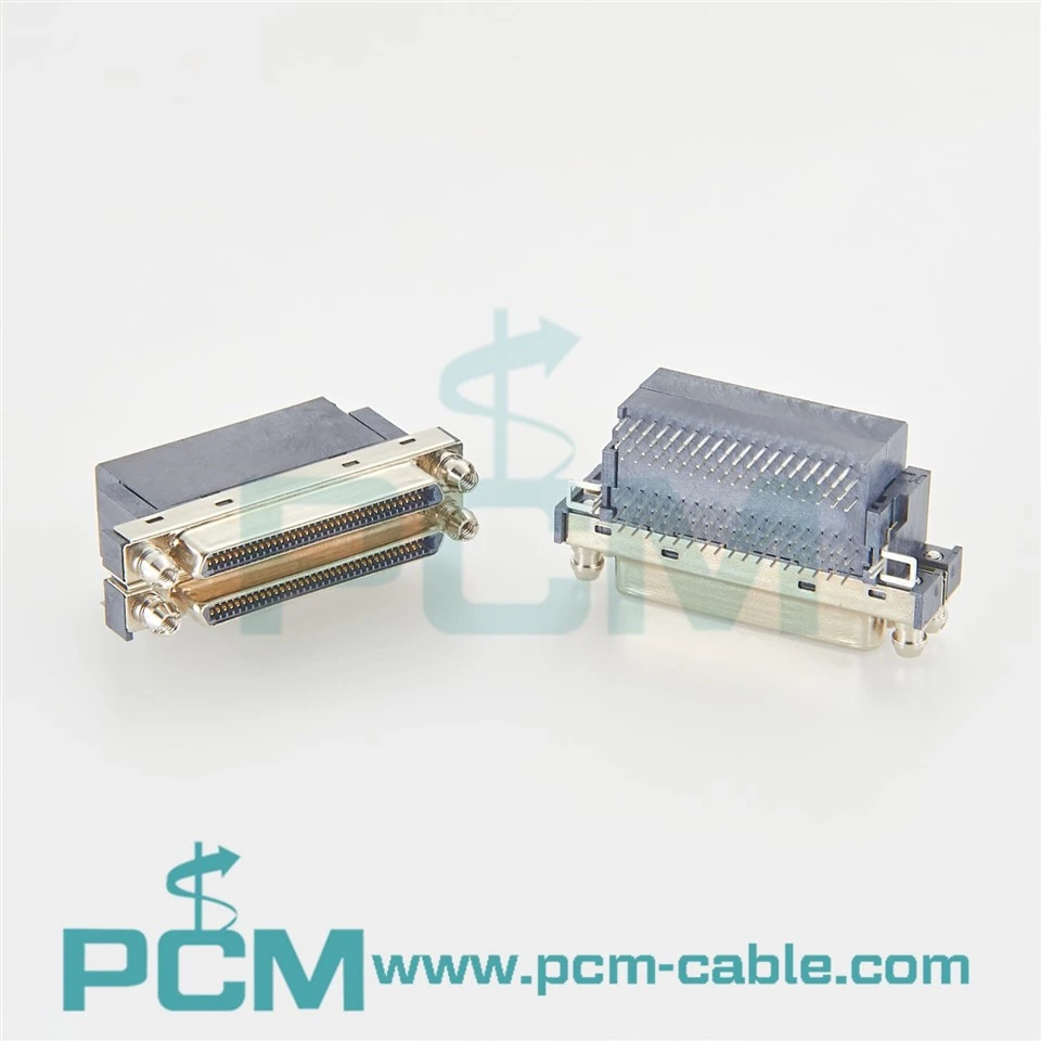 Dual Port 68 Pin VHDCI PCB Connector suppliers