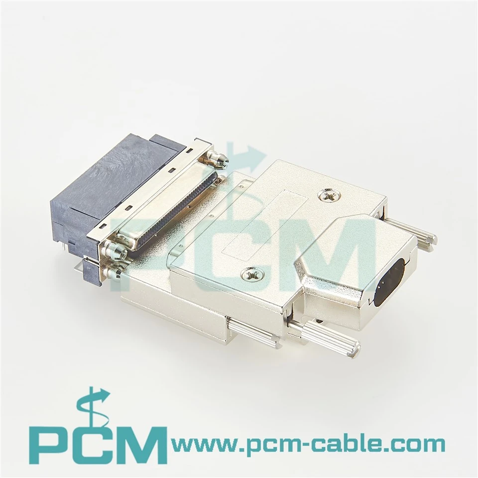 Dual Port 68 Pin VHDCI PCB Connector
