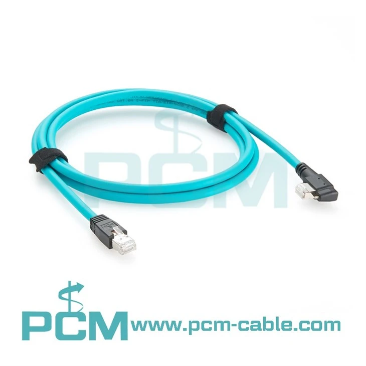 GigE Cable Cat6A S STP Screw Lock Horizontal RJ45 DrC for Basler Cameras