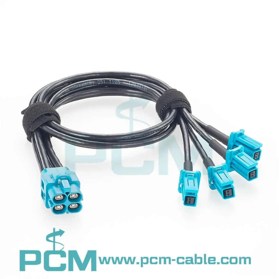 H-MTD to MATEnet Automotive Ethernet Cable factory