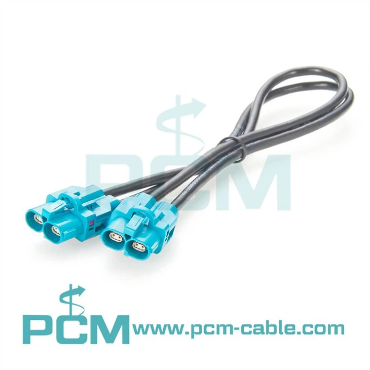 H-MTD Dual-Cavity Cable Assembly Modular Design for Vehicle Networks