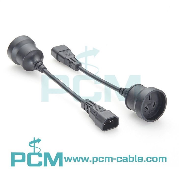 IEC Cable for Computer Cord Plug SAA Power Extension Cord