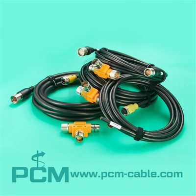 How to select the matching M23 connector cable (number of pins, current, shie...