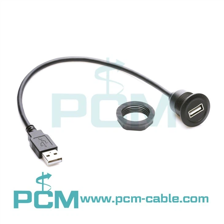USB20 Round Panel Mount Cable USB20 Round Panel Mount Cable