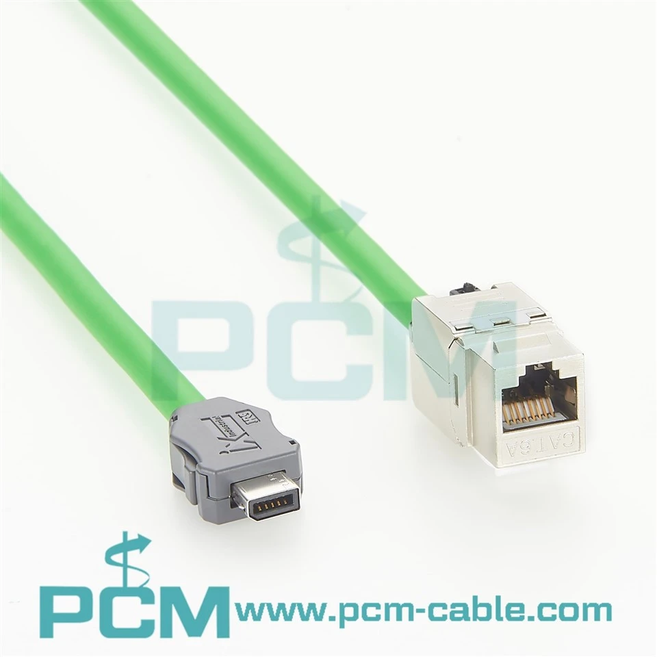 IX Industrial A-Key to RJ45 CAT6A Cable factory