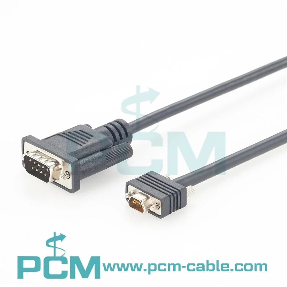 Micro-D 9 Pin to DB9 Cable Compatible Molex 83421 Series suppliers