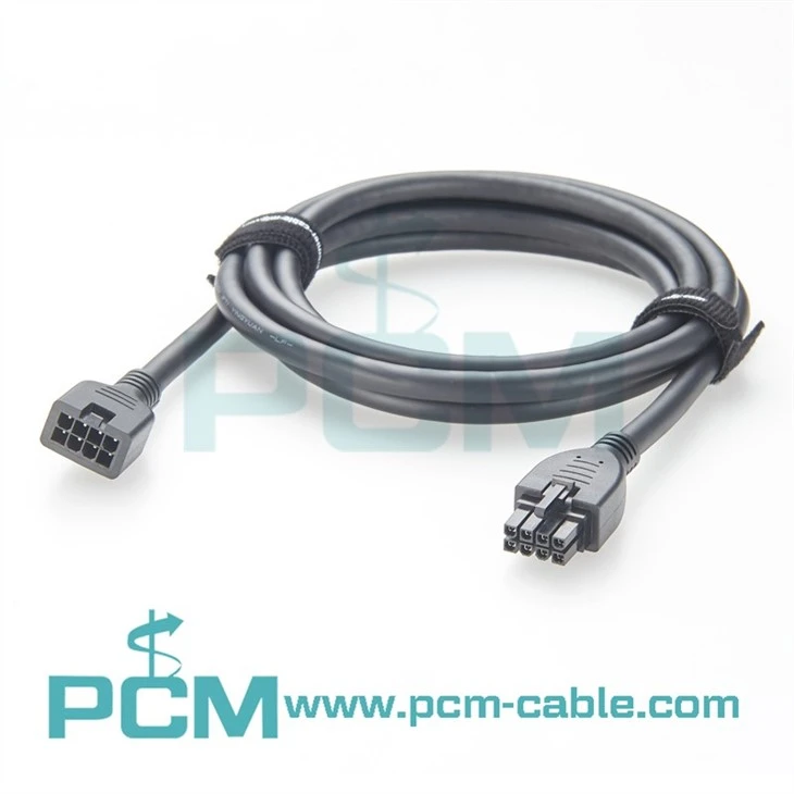 4.2mm Mini-Fit Jr. Overmolded Cable Assembly for Power Extension and Industrial Wiring