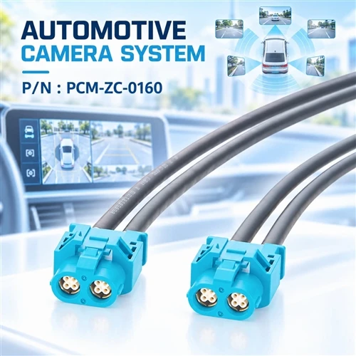 HSD 4+4 Pin Z Code Dual-Channel Data Cable: Dacar 535, 100Ω Automotive High-S...