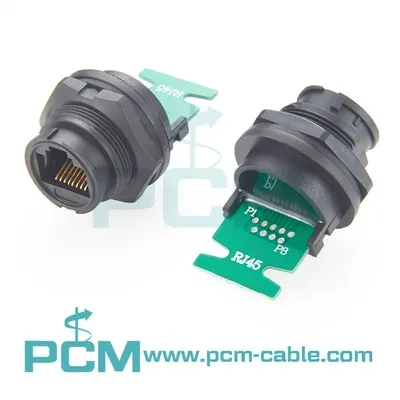 Outdoor Ethernet RJ45 Waterproof Connector