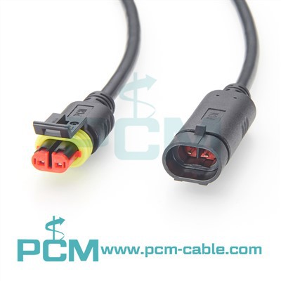 TYCO AMP SUPERSEAL Connector Cable 2 Pole