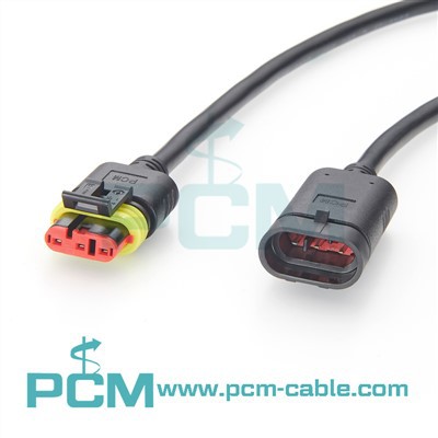 TYCO AMP SUPERSEAL Connector Cable 3 Pole