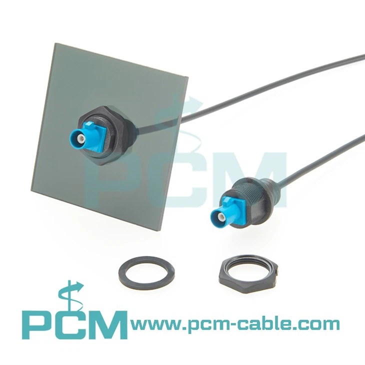 panel mount fakra extension cable