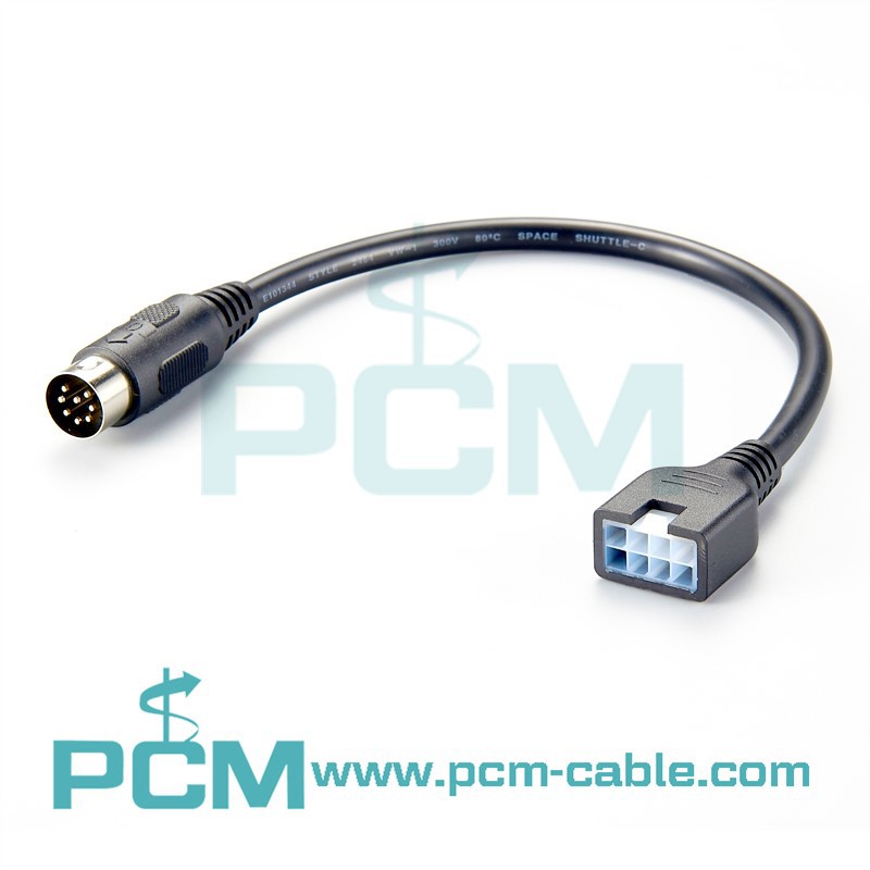 DIN Male to Molex Mini-Fit Dual Row Cable DIN Male to Molex Mini-Fit Dual Row Cable