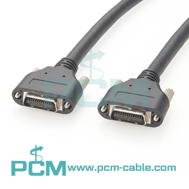 Camera Link Machine Vision Cable Assembly MDR26 male plug to MDR26 male plug PoCL Power Over Camera Link Camera Link Machine Vision Cable Assembly MDR26 male plug to MDR26 male plug PoCL Power Over Camera Link