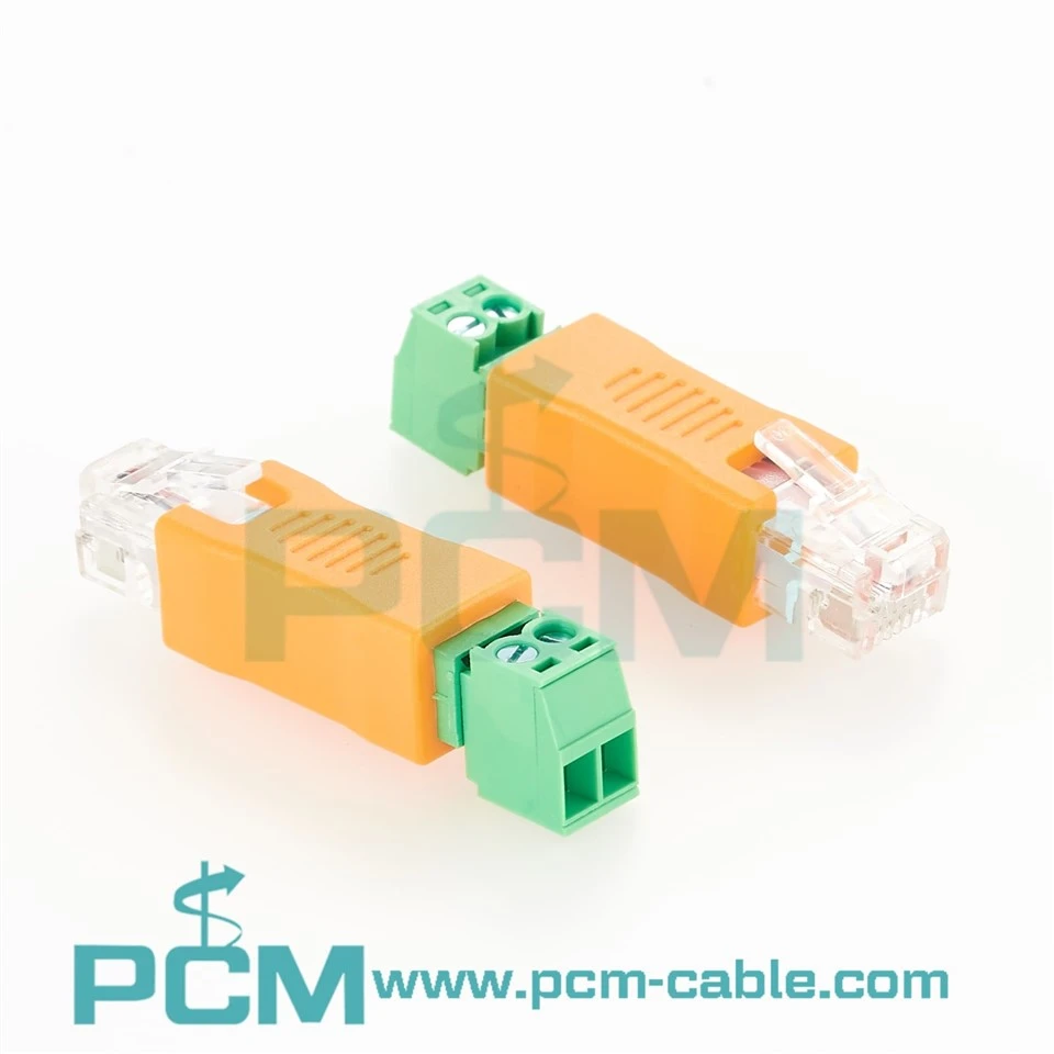 RJ12 6P6C To RS485 Terminal Block Adapter suppliers