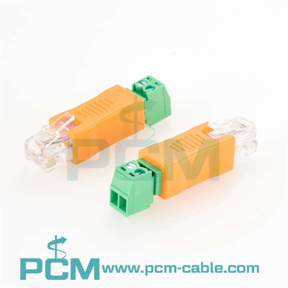 RJ12 6P6C To RS485 Terminal Block Adapter factory