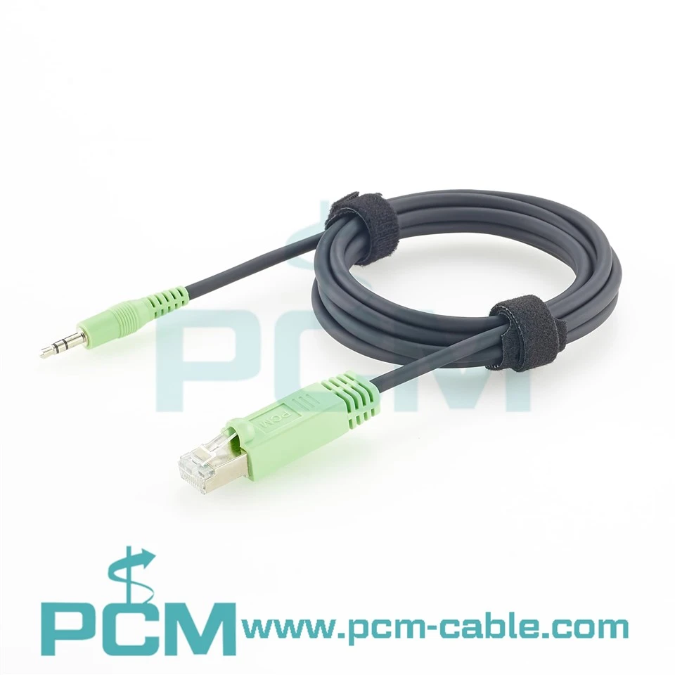 RJ45 to 3.5mm TRS AXIA Broadcast Audio Cable