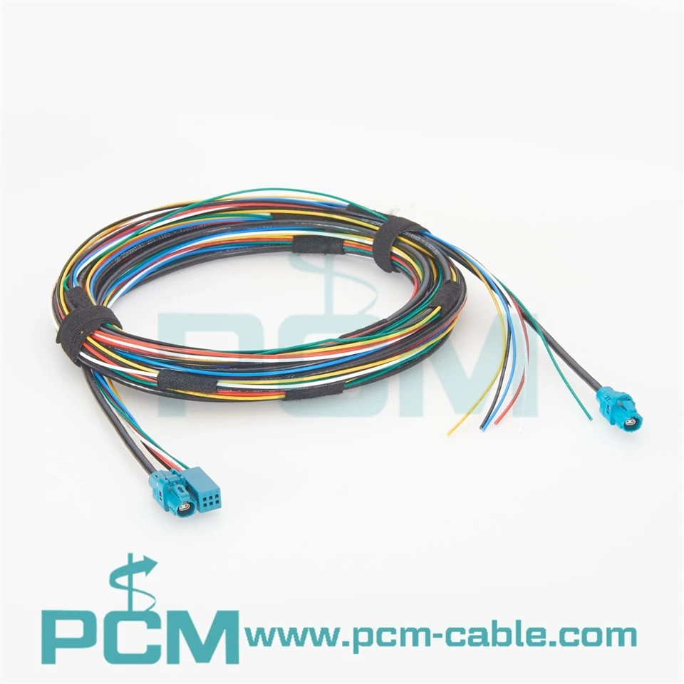 H-MTD+6 Pin MQS Automotive Ethernet Cable factory