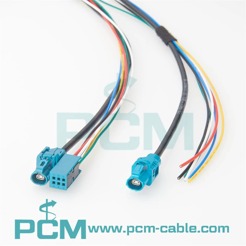 H-MTD+6 Pin MQS Automotive Ethernet Cable suppliers