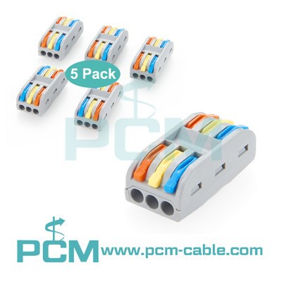 3-Way Fast Wire Connectors