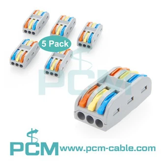 3-Way Fast Wire Connectors
