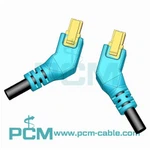4-Pin 45 Degree Molex Off-the-Shelf OTS Power And Signal Cable Assemblies Nano-Fit, Micro-Fit, Mini-Fit, And Mega-Fit