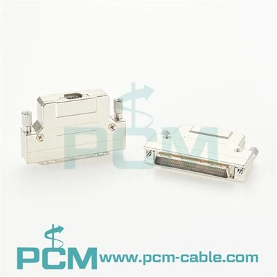 68-Pin HPDB Male SCSI-2 Half-Pitch Connector