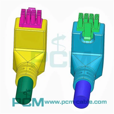 Up-Angle Down-Angle 8-Pin Micro-Fit Mini-Fit Mega-Fit Molded Cable Assemblies