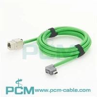90 Degree Down IX to RJ45 Keystone Cable