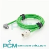 90 Degree Up IX to RJ45 Cat6A Cable