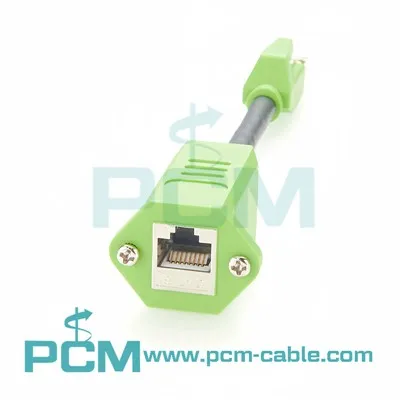 Cat 8 Ethernet Cable Cat8 Keystone Coupler Jack With Extension Cable