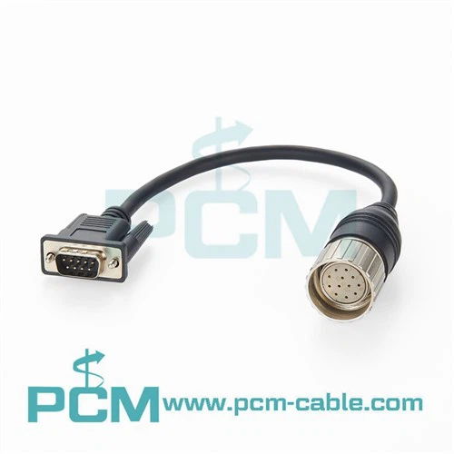 Connection Cable Connector M23 Connector DSUB 9 Pin