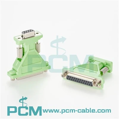 DB25 Female to DB9 Female RS232 Adapter