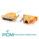 DB25 Male To RJ45 Female Modem Adapter CAB-5MODCM CAB-25AS-MMOD