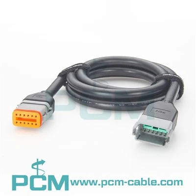 Deutsch DT 12 Pin Waterproof Extension Cable DT04-12P To DT06-12S