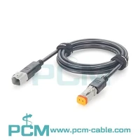 Deutsch DT 2 Pin Waterproof Extension Cable DT04-2P To DT06-2S