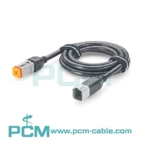 Deutsch DT 6 Pin Waterproof Extension Cable DT04-6P To DT06-6S