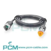 Deutsch DT04-3P To DT06-3S 3Pin Waterproof Cable