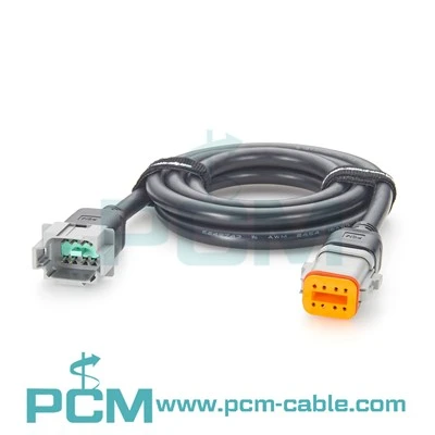 Deutsch DT04-8P To DT06-8S Waterproof Cable