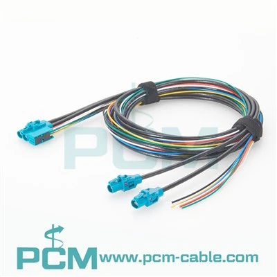 Dual H-MTD+6 Pin MQS Ethernet Splitter Cable