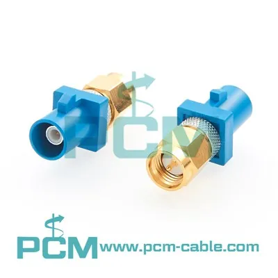 Fakra Plug To SMA Plug RF Adapter