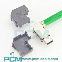 Hirose IX40G-A-10S-CVL2 Cable Connector Left Angle