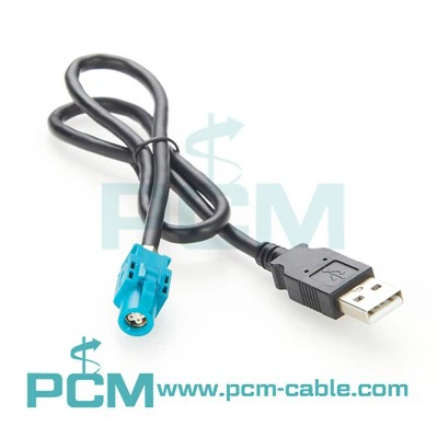 HSD To USB, HSD 4Pin Z Code Female To USB2.0 A Type Extension Cable