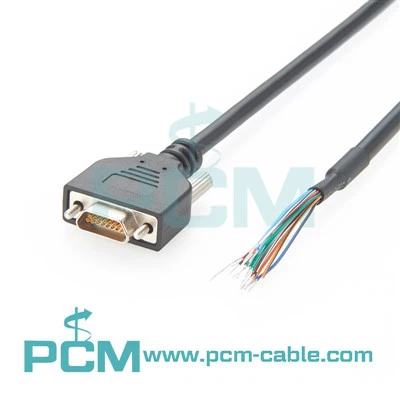 Micro-D CMD 15 Way D-sub Power and Signal Cable Assemblies