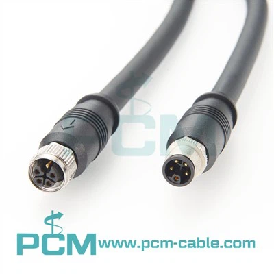 M12 Power L-Code PROFINET Cable Assemblies