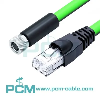 M8 Female To RJ45 Profinet Cable