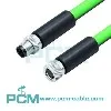 M8 Profinet Cable 4 Pin Male To Female